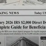 IRS $2,000 Direct Deposit February 2026