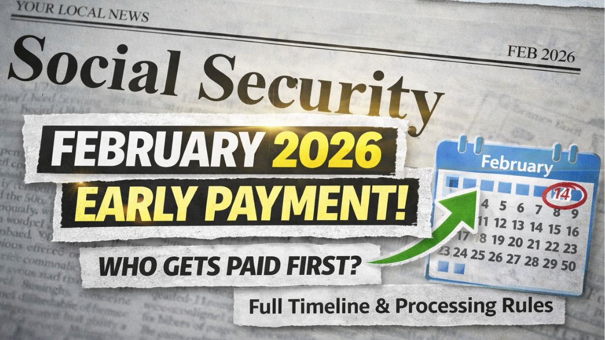 Social Security February 2026 Payment Schedule